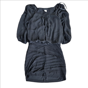 B Darlin Elegant Black Mini Dress